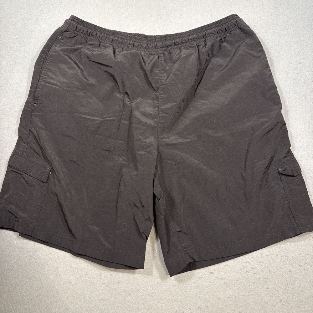 Reebok Cargo Shorts Mens Size L Elastic Waist